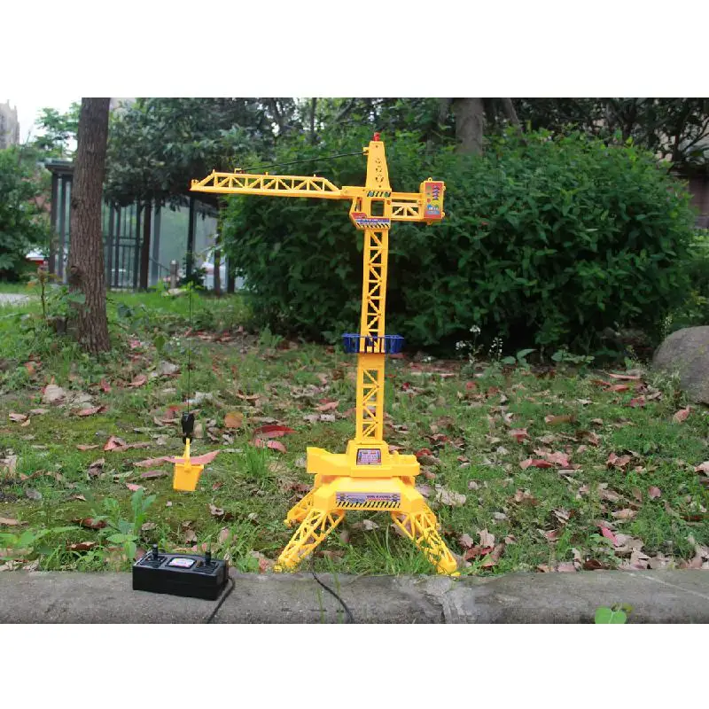 1:64 электрический пульт дистанционного управления башенный кран кабель канала 4