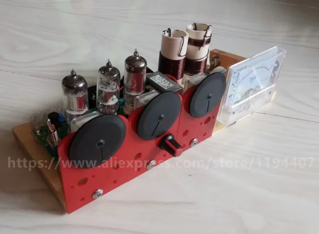 Электронная трубка три лампы QRP станция электронная трубка радио приемопередатчик 7,023 7,050 приемопередатчик наборы двойного назначения