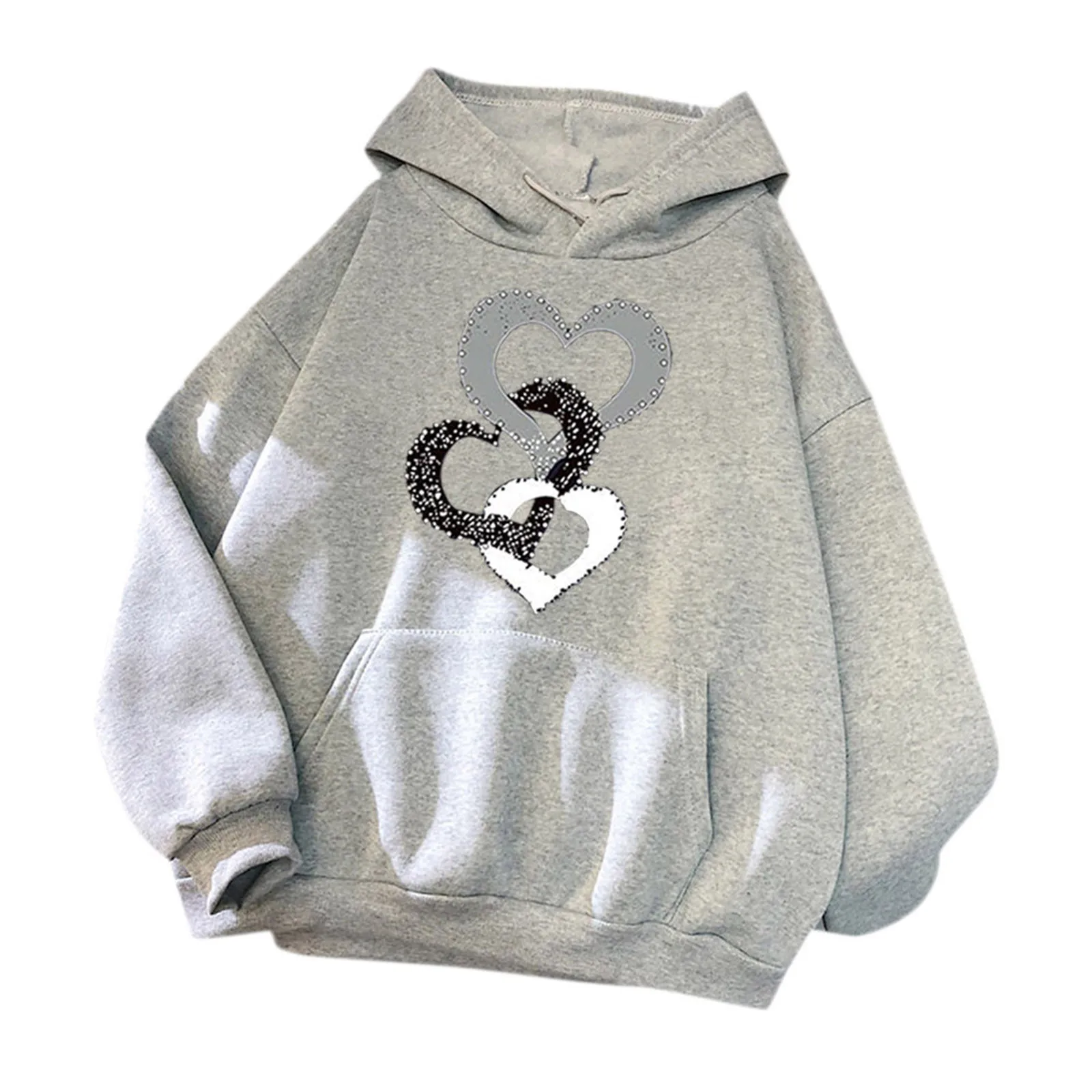 59# Oversize Sweatshirts 2021 Print Women's Long Sleeve Hoody Jumper Pullover Top Blouse Women's Sweatshirt Женское Платье