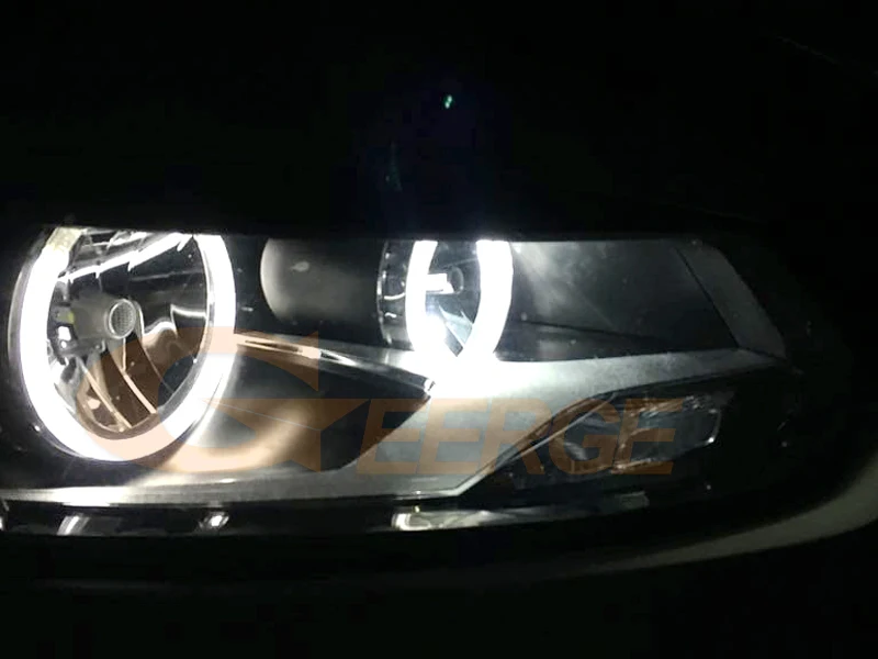 Для Volkswagen VW Fox CrossFox 2010 2011 2012 2013 2014 ультра яркий SMD СВЕТОДИОДНЫЙ ангельские глазки