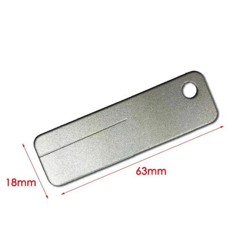

Portable Pocket Diamond Stone Sharpener Whetstone Keychain Hook Finger Easy File Tool Camping Light For Knife Outdoor Nail Q8S9