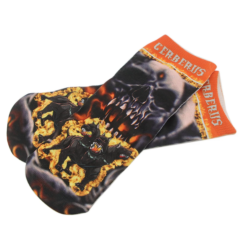 

K2639 1 Pair New Unisex Socks Dog Cartoon Animal Funny Socks Cute Lovely Colorful Fashion Breathable Funny Socks