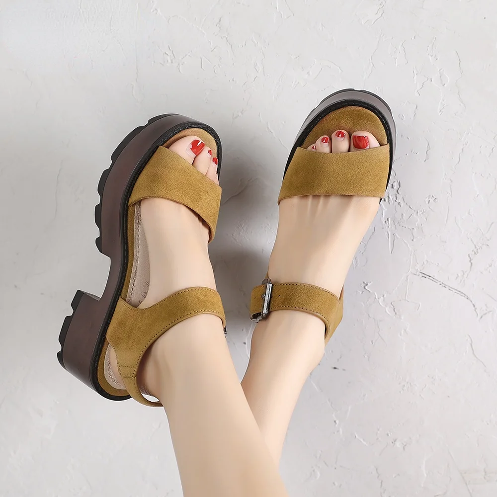 

Женские сандалии с открытым носком, открытые босоножки, крутая Уличная обувь, женские пляжные летние сандалии, 2021