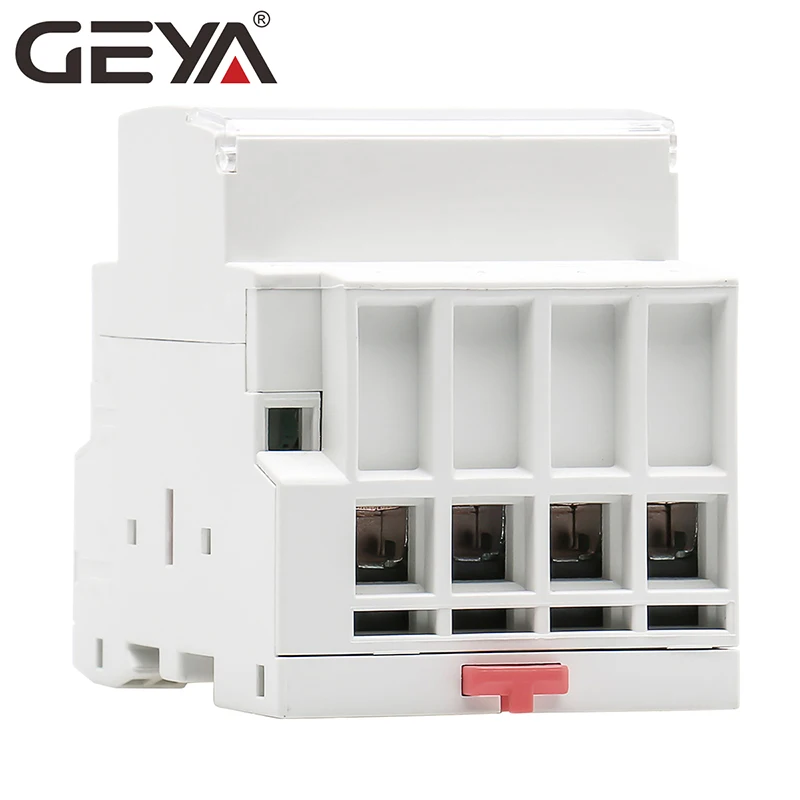 Контактор переменного тока GEYA Din Rail 4P 40A 63А 4NO 4NC 2NO2NC 3NO1NC Ho для использования или