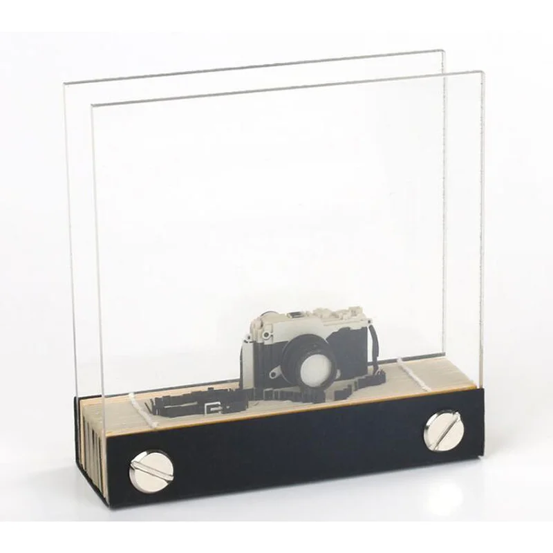 

1 Piece DIY 3D Camera Memo Note Paper Architecture Model Home Office Desk Decoration Promotion Gift