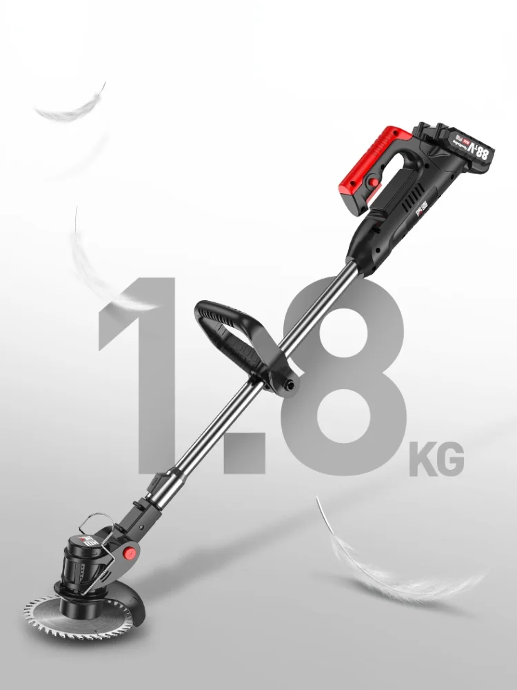 

zq Electric Mower Rechargeable Agricultural Lithium Battery Weeding Machine Household Multifunctional Grass Trimmer