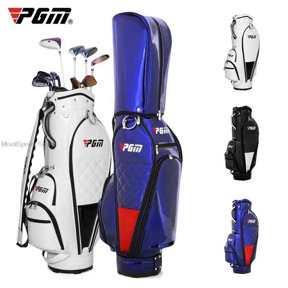 Pgm New Clubs Golf Bag PU Waterproof Golf Standard Bag Multifunctional Durable Transit Package With Head Cover Big Capacity