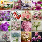 CHENISTORY 60x75 см рамка, написанная масляными Картины Раскраска по номерам на холсте окраска вручную написанным рисунком взрослый DIY картина домашний декор искусство