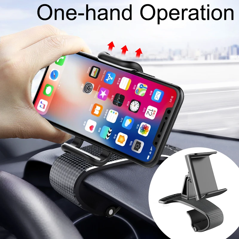 Универсальный автомобильный держатель для телефона на приборной панели