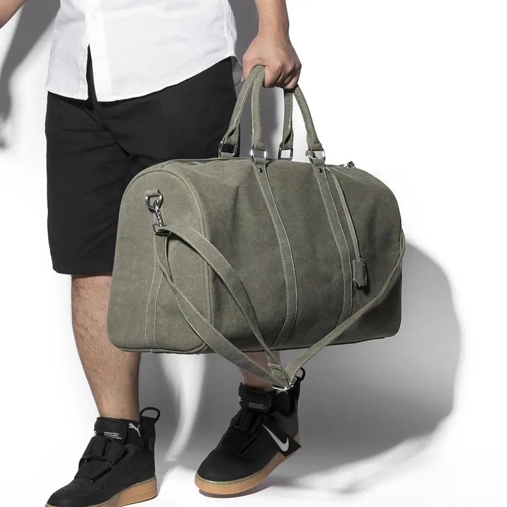

Men's Large Capacity Travel Bags High Quality Canvas Luggage Bag Fashion Leisure Weekend HandBag Unisex Crossbody Bag XA372F