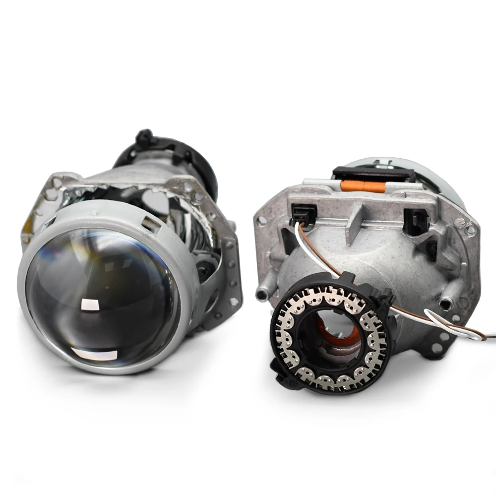 Биксеноновые линзы для проектора 2 шт. 3 0 дюйма Hella 5 металлический держатель D1S D2S