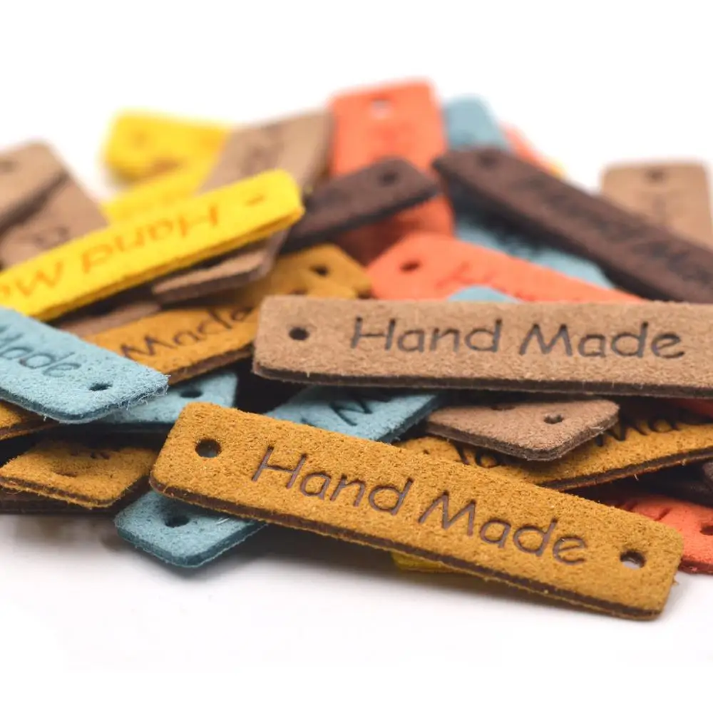 Этикетки ручной работы 20 шт. этикетки для одежды джинсов сумок шляп рукоделия