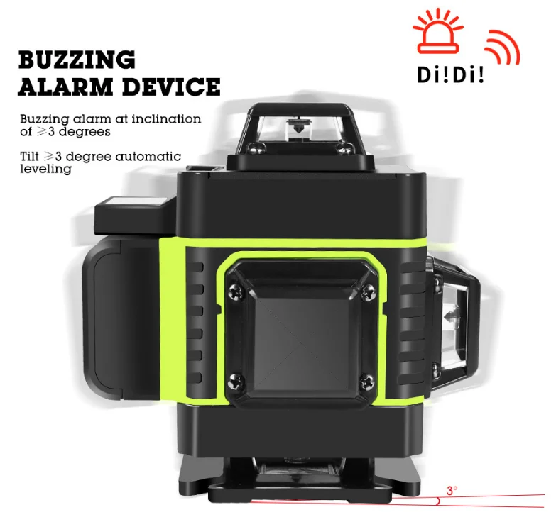 

16 Lines Green Laser Level Both for Wall and Floor