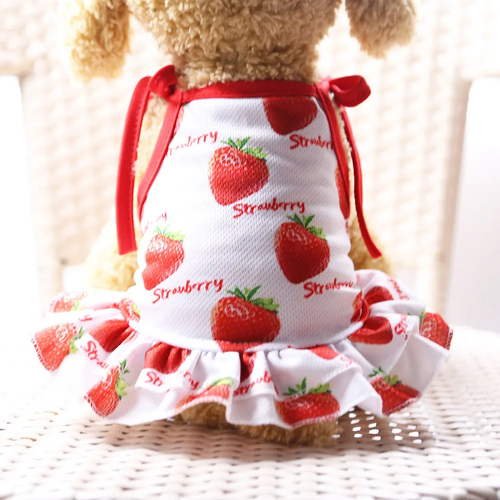 

Fruit Summer Pet Dog Clothes Dog Dress Couple Pet Skirts For Dogs Pets Clothing Dogs Puppy Cat Clothes Puppy Cat Clothes 2021