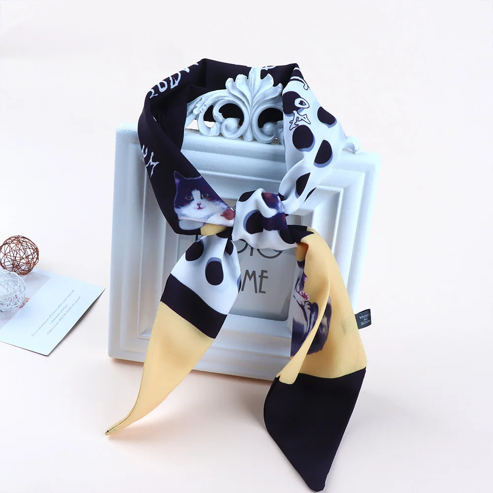 Модный женский шарф с квадратами универсальные обертывания элегантный