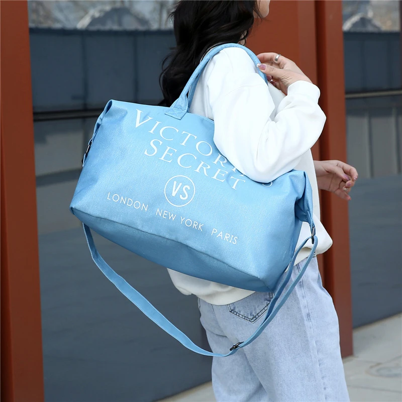 

New Men's And Women's Travel Bag Nylon Fabric Multifunctional Gym Bag On Sale Large-capacity Portable Folding Beach Bags