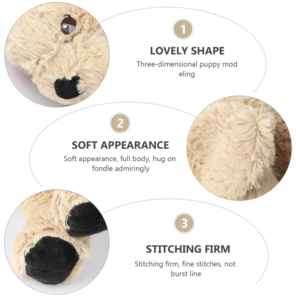 

1Pc Labrador Doll Decor Plush Doll Decor Plush Labrador Dog Doll Adornment