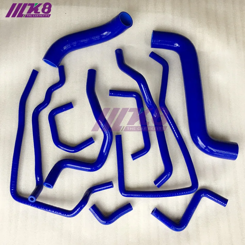 Комплект силиконовых шлангов радиатора для SUBARU IMPREZA WRX/STi GDA/GDB EJ207 00 07 (11 шт.)