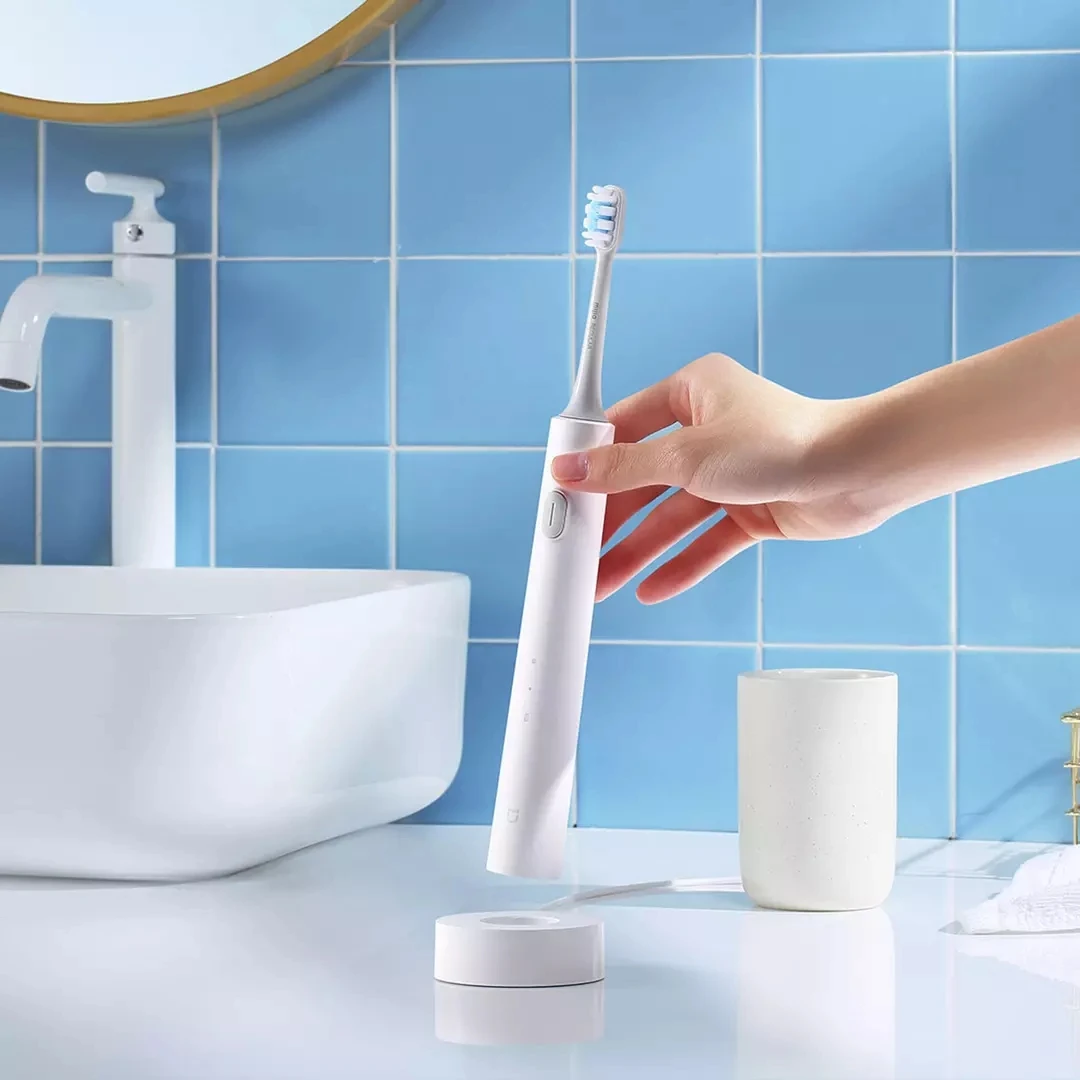 Xiaomi Mijia Sonic электрическая зубная щетка T301 IPX8 водонепроницаемая с мягкой щетиной