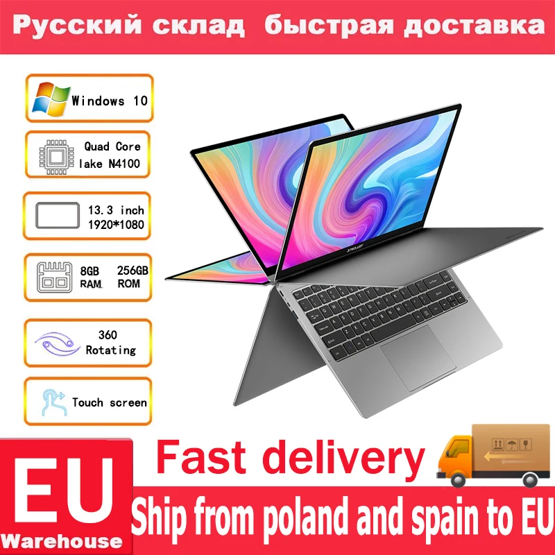 Teclast F6 Plus ноутбук с 5 5-дюймовым дисплеем четырёхъядерным процессором Intel Gemini Lake N4100