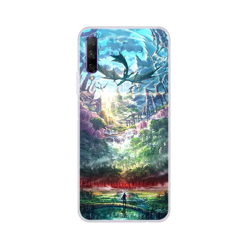 Чехол для Huawei Y8P мягкий силиконовый чехол из ТПУ с рисунком 2020 дюйма телефона AQM-LX1