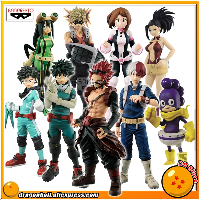 SALE0a оригинальная Коллекционная Фигурка banpresoto My Hero моя Академия IZUKU URAVITY SHOTO RED