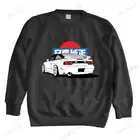 Мужская Тонкая стильная теплая толстовка, Мужская черная толстовка с капюшоном, новые мужские толстовки, мужская элегантная хлопковая модная Толстовка S13 JDM для мальчиков на осень