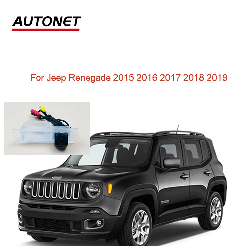 

Autonet 1280*720P Rear view camera For Jeep Renegade 2015 2016 2017 2018 2019 CVBS camera/ license plate camera/reversing camera