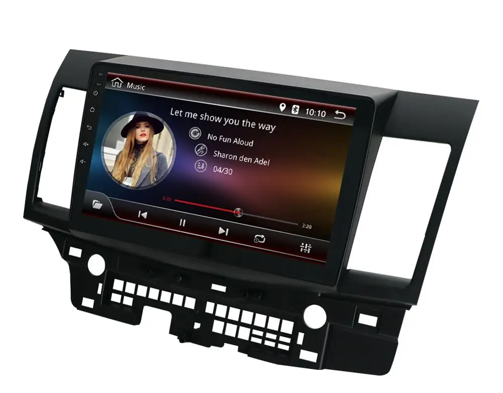 Автомобильный мультимедийный плеер 8 ядер 64 Гб ПЗУ Android 10 0 ForMitsubishi Lancer 1din