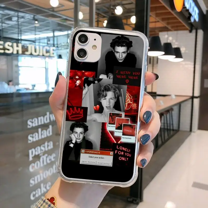 

Payton Moormeier Phone Case Transparent for iPhone 11 12 mini pro XS MAX 8 7 6 6S Plus X 5S SE 2020 XR