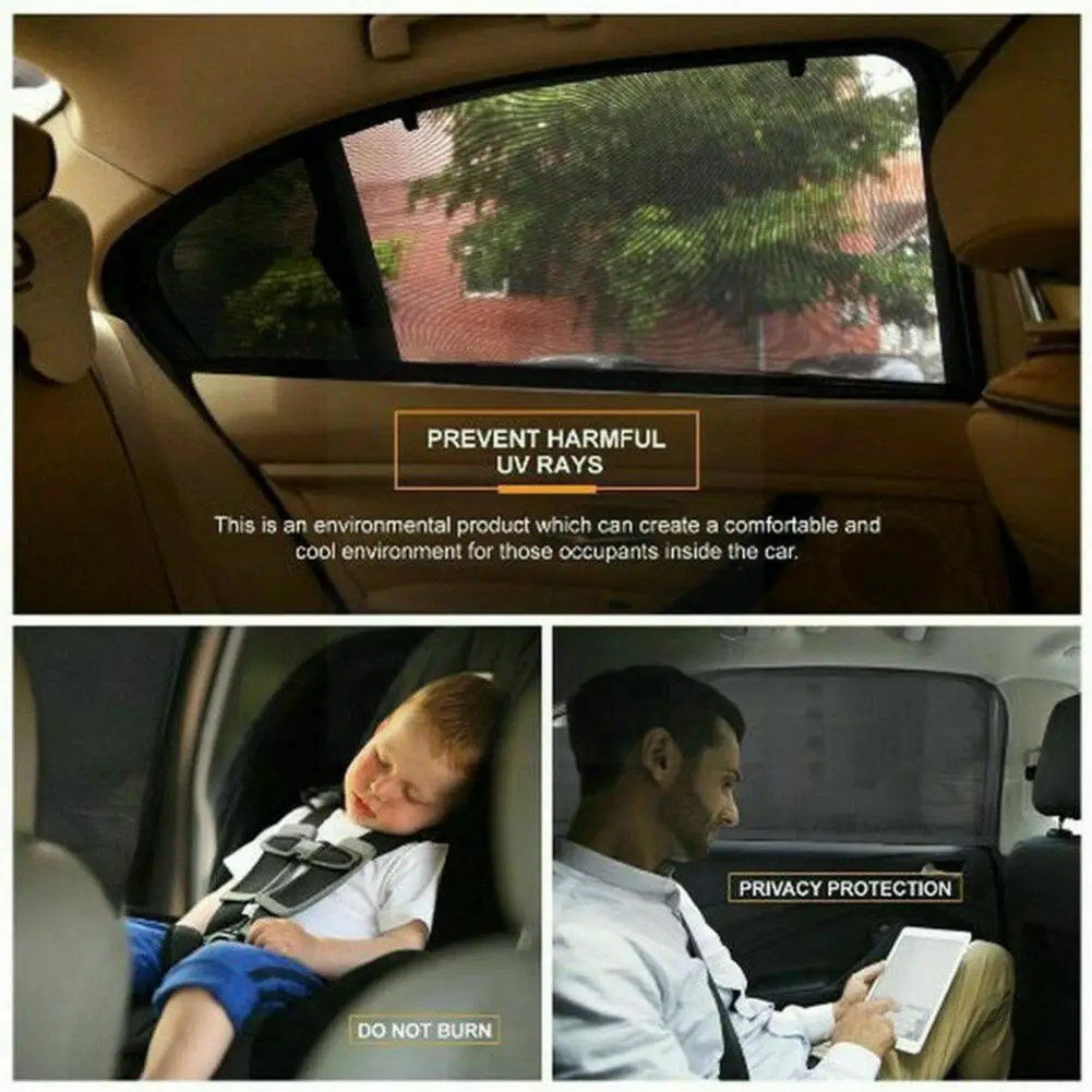 

Car Mesh Fabric Block Window Shade Mesh Shade Soft Sha Accessories Elastic Cover Window Car Cover Car And Window Net W2s2