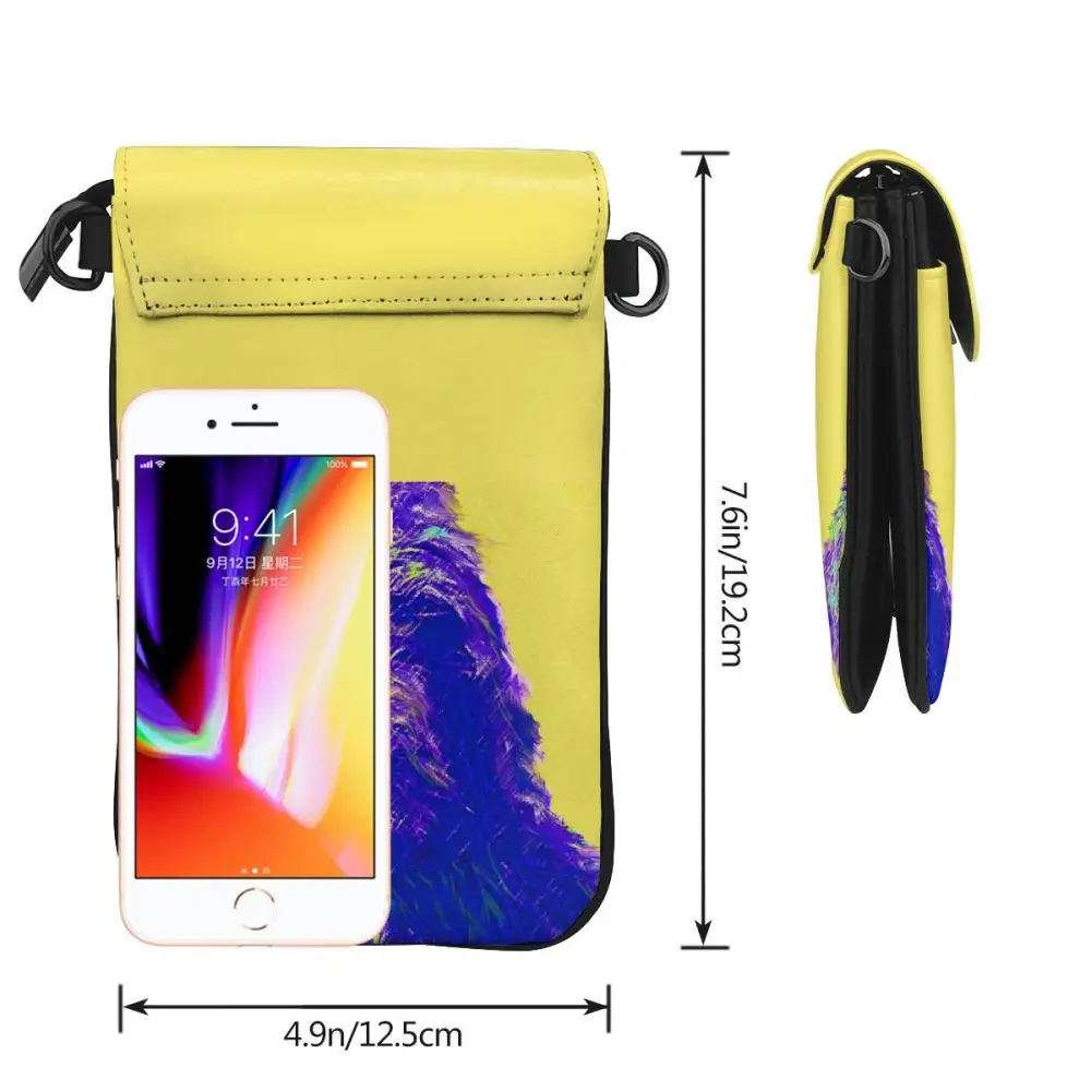 Женская сумка через плечо Poodle кожаная высокого качества многофункциональные