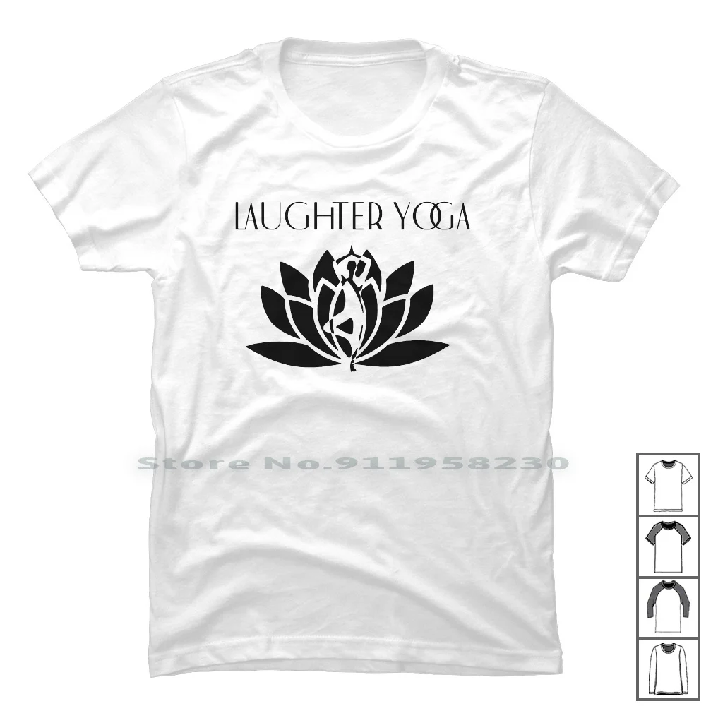 

Футболка для йоги со смехом 100% хлопок для йоги со смехом