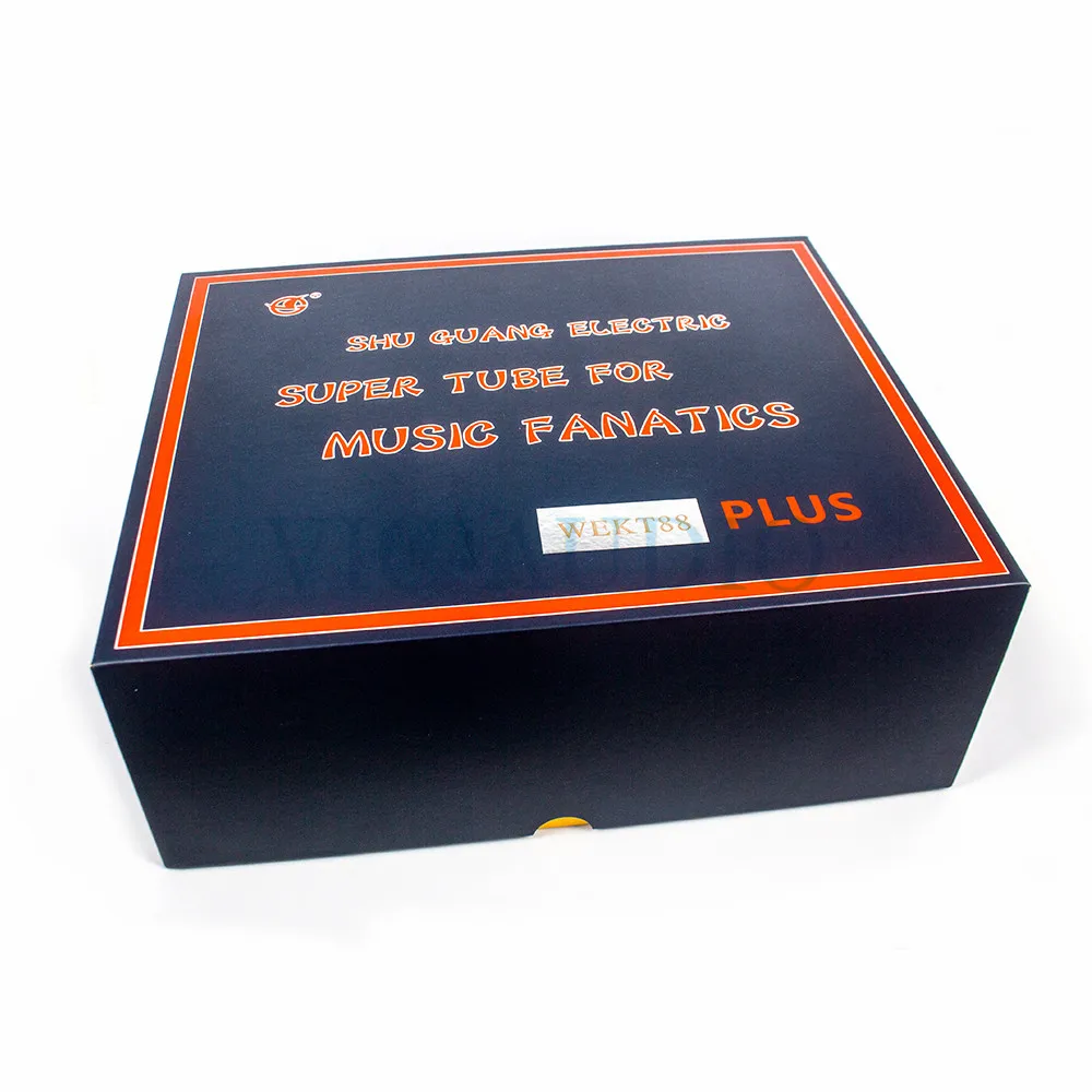 4 шт. подходящая пара новая трубка SHUGUANG WEKT88 PLUS вакуумная замена KT88 98 6550C 6550 655B