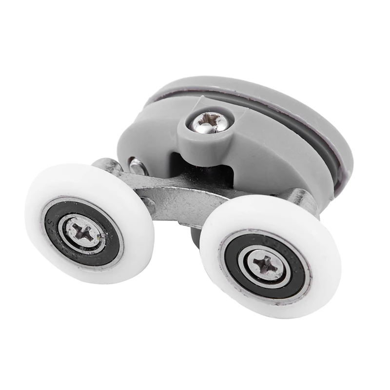 CSS 4x двойная душевая стеклянная дверь сверху/снизу ролики бегуны колеса шкивы 23