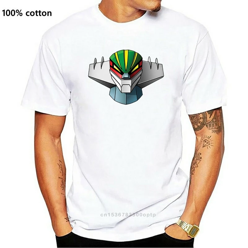 

New T-Shirt Uomo Donna Jeeg Robot D'acciaio Anime Manga Japan Cotton Tee Shirt Light