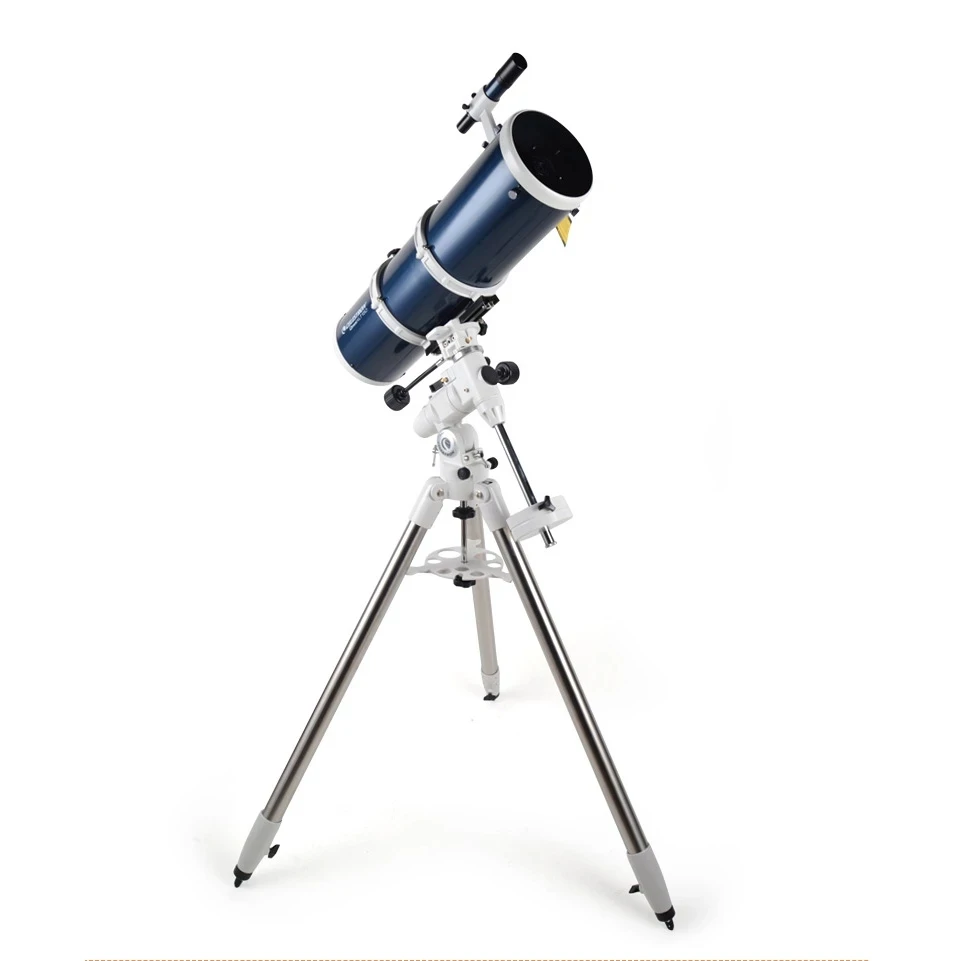 

Профессиональный рефлектор Celestron Omni XLT 150 Newtonian астрономический телескоп с CG-4 Экваториальным креплением и 1,75 дюймовым штативом