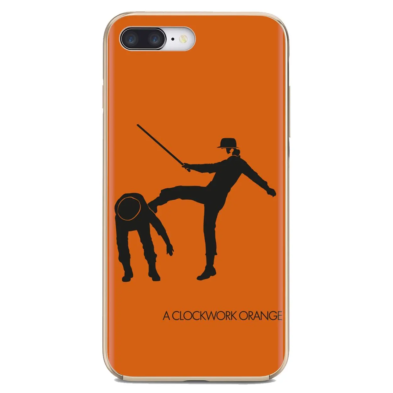 Мягкий чехол с заводным оранжевым постером для iPhone 11 Pro 4 4S 5 5S SE 5C 6 6S 7 8X10 XR XS Plus Max iPod