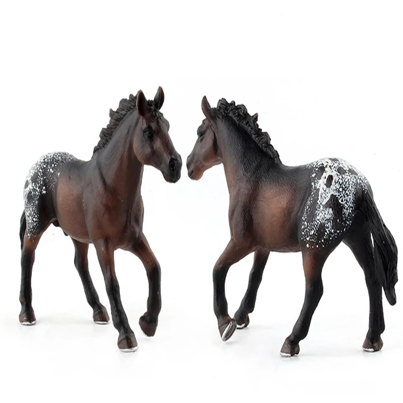 1 шт. реалистичные длиной 18 см животноводческая ферма Apalusama appaloosa лошадь модели