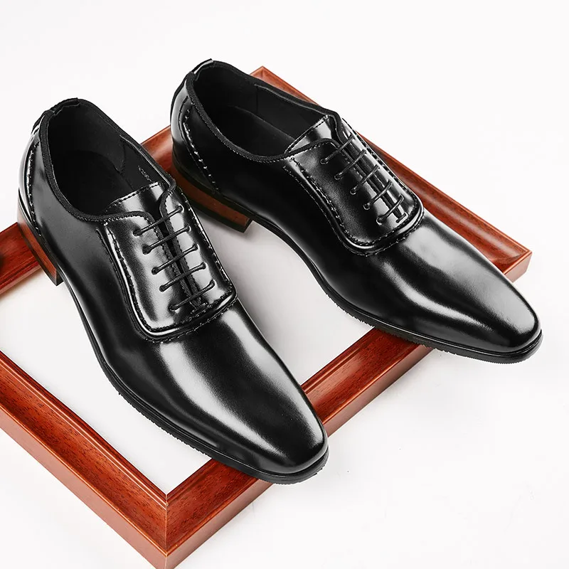 

Новинка 2021, кожаные туфли, мужская кожаная деловая обувь в японском стиле, мужские туфли, повседневные мужские туфли на шнуровке