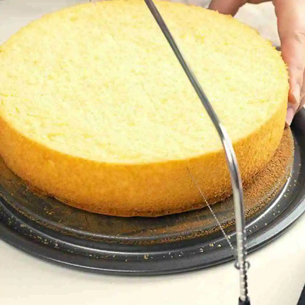 

1pc Double Line Adjustable Steel Cake Cut Slicer Device Cake Decorating Mold DIY Bakeware Kitchen Cooking Tool