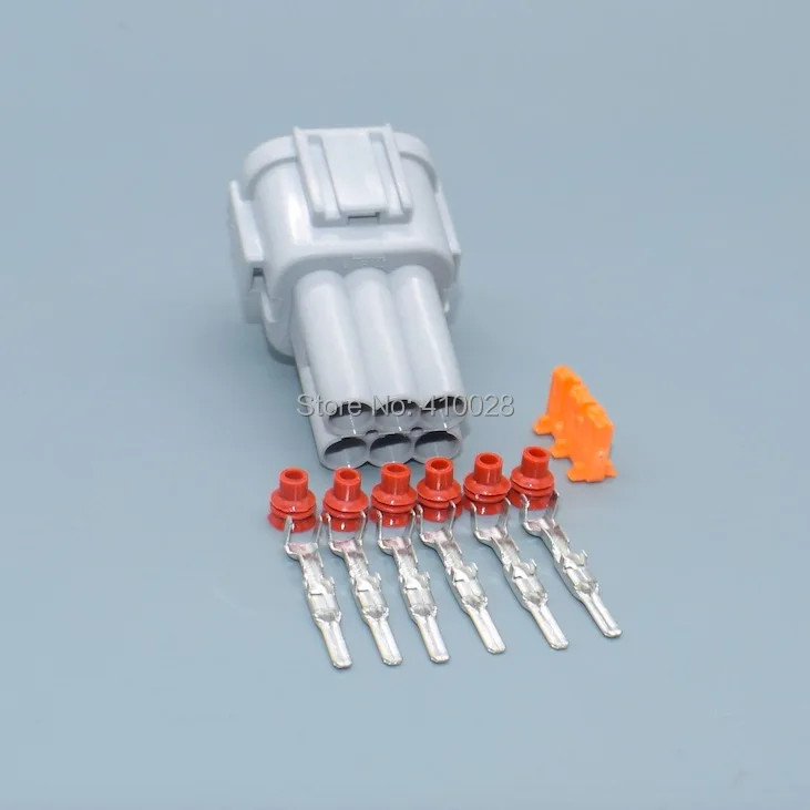 Shhworld Sea 6 Pin 6185-1175 PB291-06127 PB291-06127 автомобильное электрическое гнездо для фары свет лампы разъем для Nissan