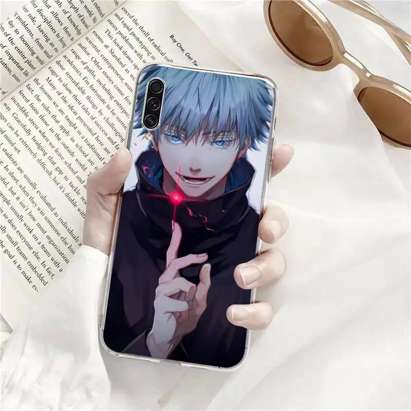 

Jujutsu Kaisen Anime Phone Case Transparent for Samsung s9 s10 s20 Huawei honor P20 P30 P40 xiaomi note mi 8 9 pro lite plus