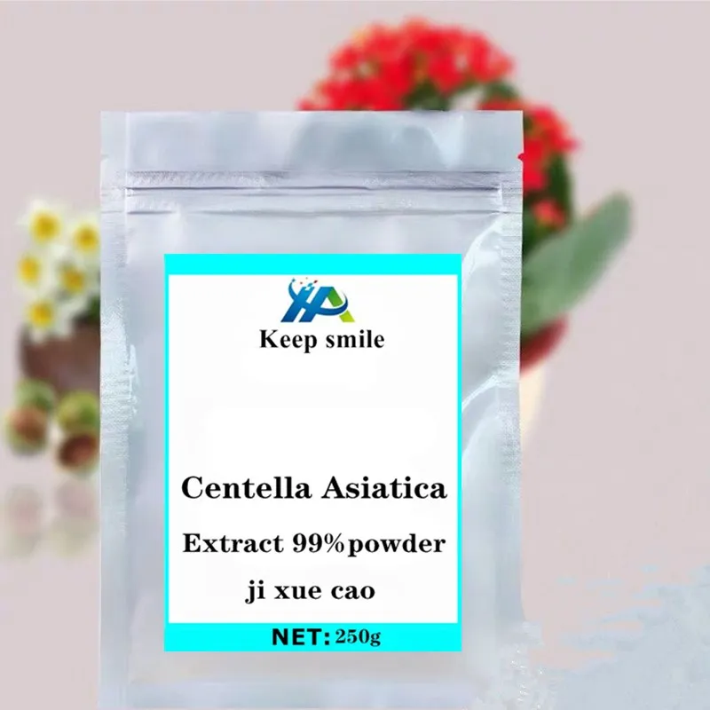 250g Натуральный Растительный Экстракт центеллы азиатской 99% пудра красоты кожи-это гладкий крем для лица фестивальный блеск, добавка нерва драгоценные камни - Цвет: 250g
