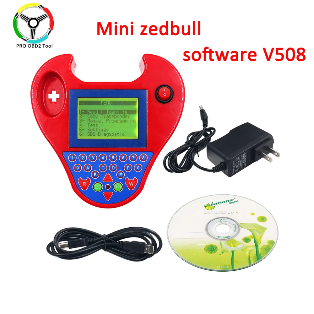 Новейший Мини ZedBull V508 умный автоматический ключ от программатор ретранслятор