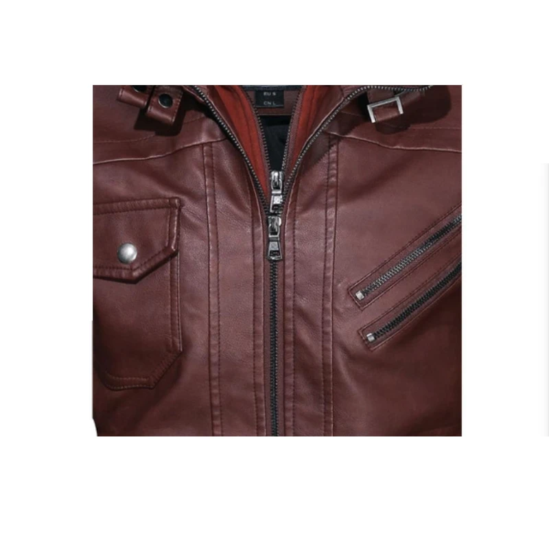 

Winter Mountainskin New Hooded Bomber Men's Leather Jackets Autumn Casual Motorcycle PU Jacket Men Biker Coats Brand Clothing