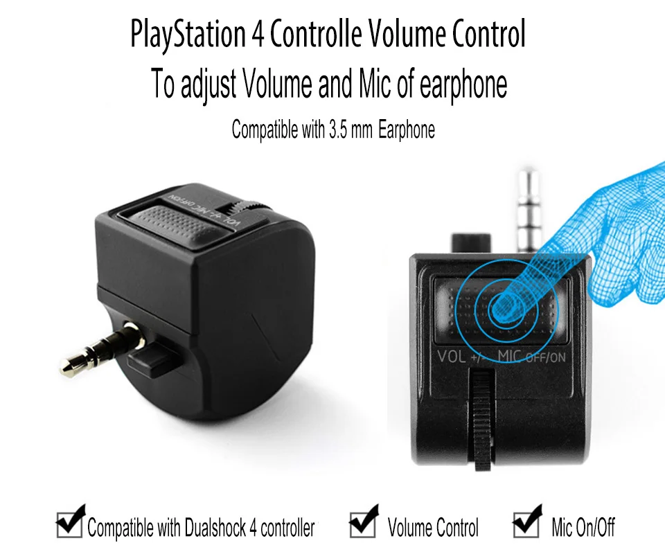 Адаптер для наушников и джойстиков Dualshock4 3 5 мм | Электроника