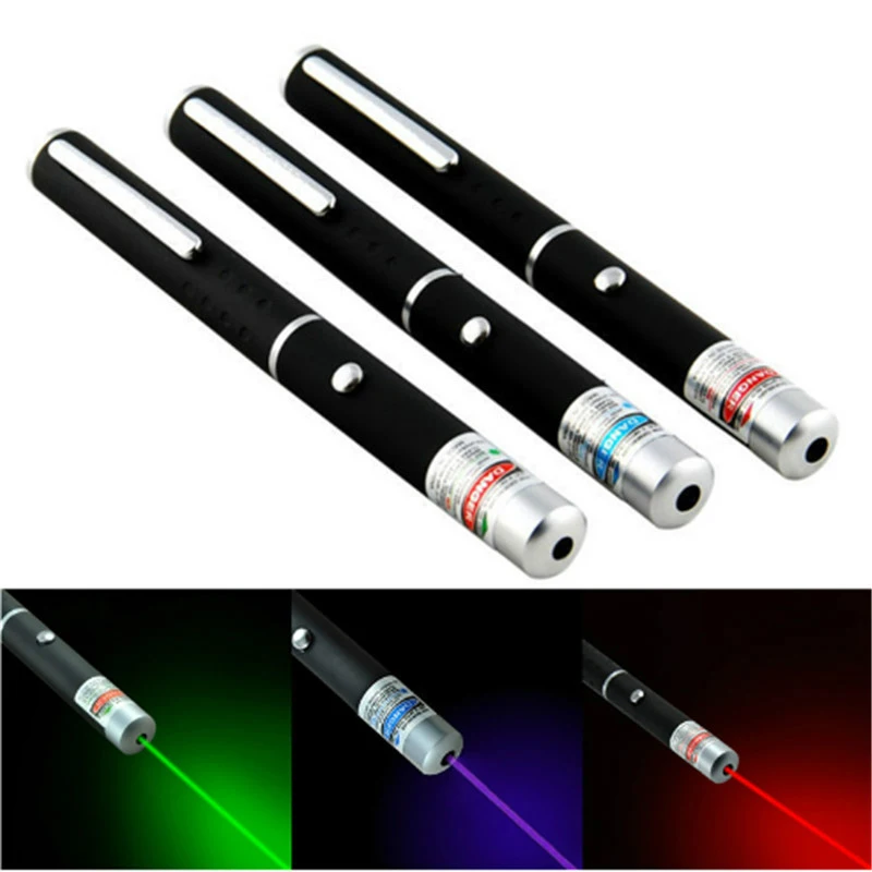 5 мВт 650nm Зеленая лазерная ручка черный сильный Видимый светильник луч Laserpointer 3