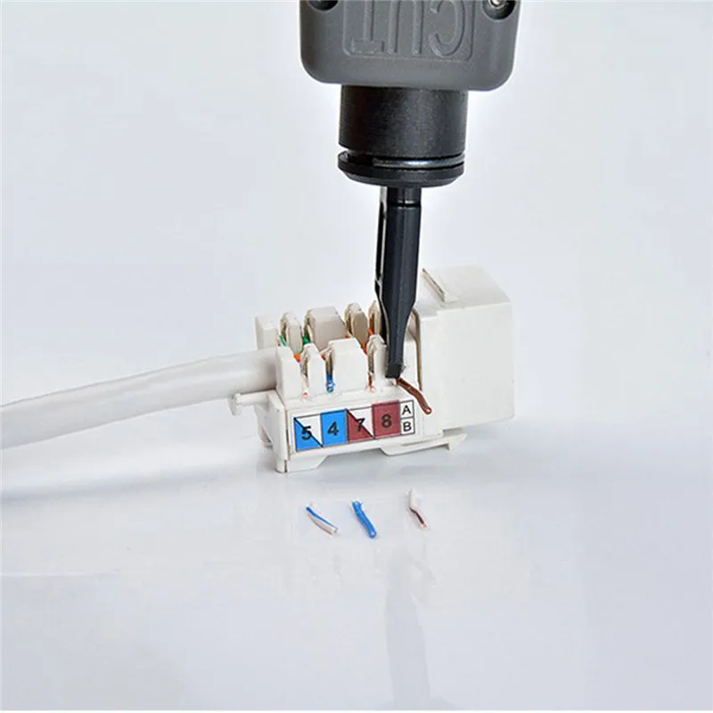 

Network Cable Impact Krone Tool Module Block Insertion Punch Down 110 Type Patch Panel Hookup Computer Networking Tool