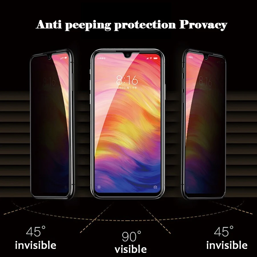 Антибликовое закаленное стекло для Xiaomi Redmi Note7 Pro K20 Mi9 se CC9 e | Мобильные телефоны и